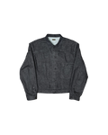 Kapital 14oz Black Thread Denim 1st Jacket Raw Black
