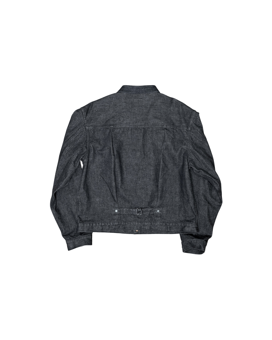 Kapital 14oz Black Thread Denim 1st Jacket Raw Black