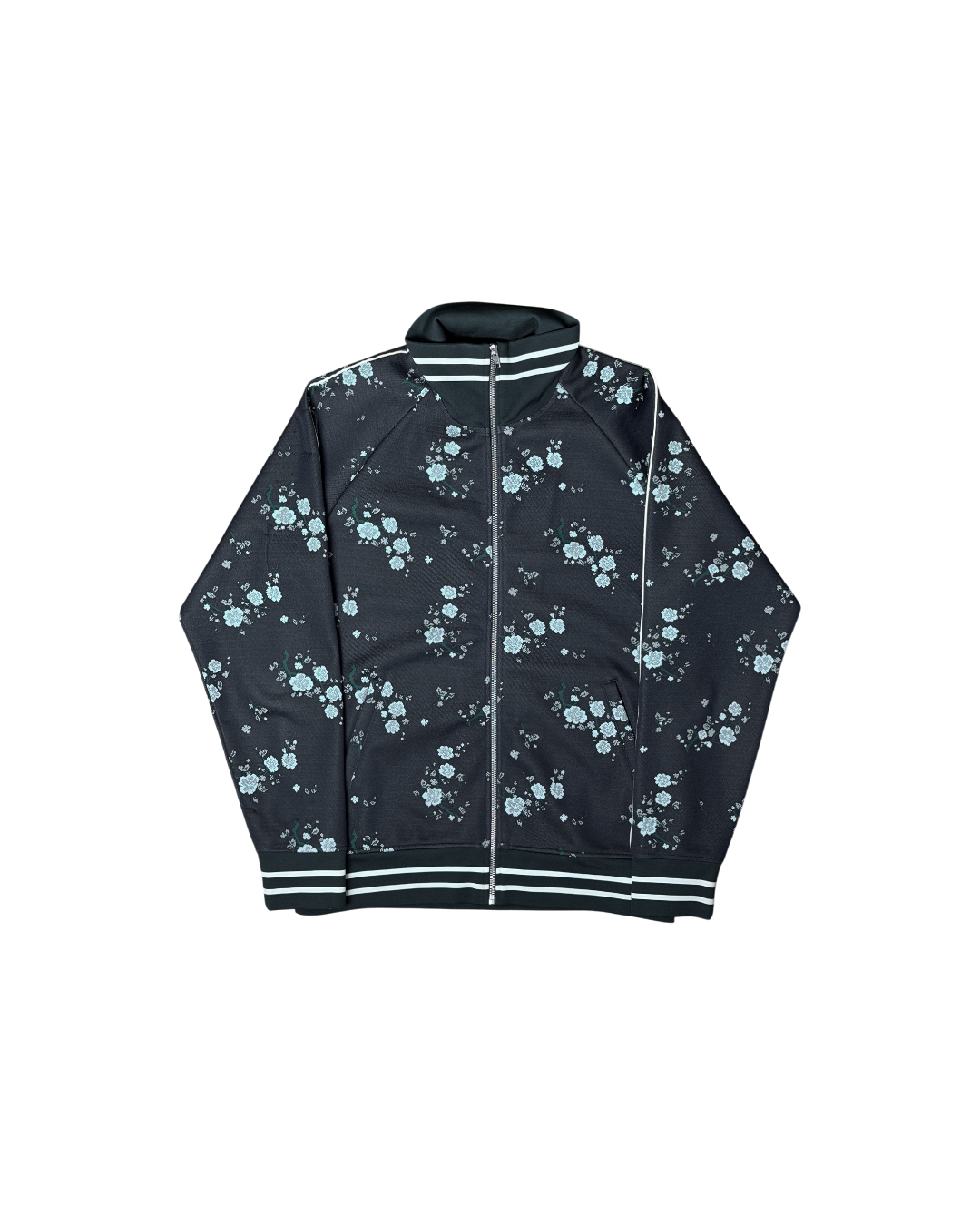 Kenzo Navy Blue Floral Zip Jacket