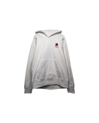 Kenzo Nigo Boke Flower Cotton Hoodie Off White