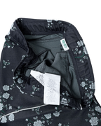 Kenzo Paris Navy Blue Floral Track Pants Side Stripe