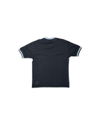 Kenzo Tiger Embroidered T-shirt Navy Striped Collar Cuff