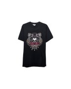 Kenzo Tiger Print T-Shirt Black