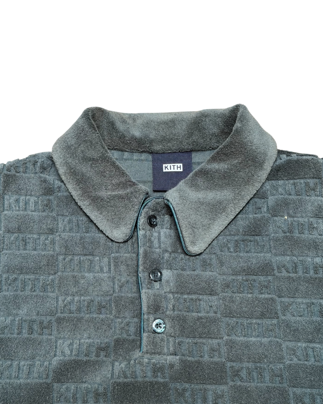 Kith Graham Polo Olive Green