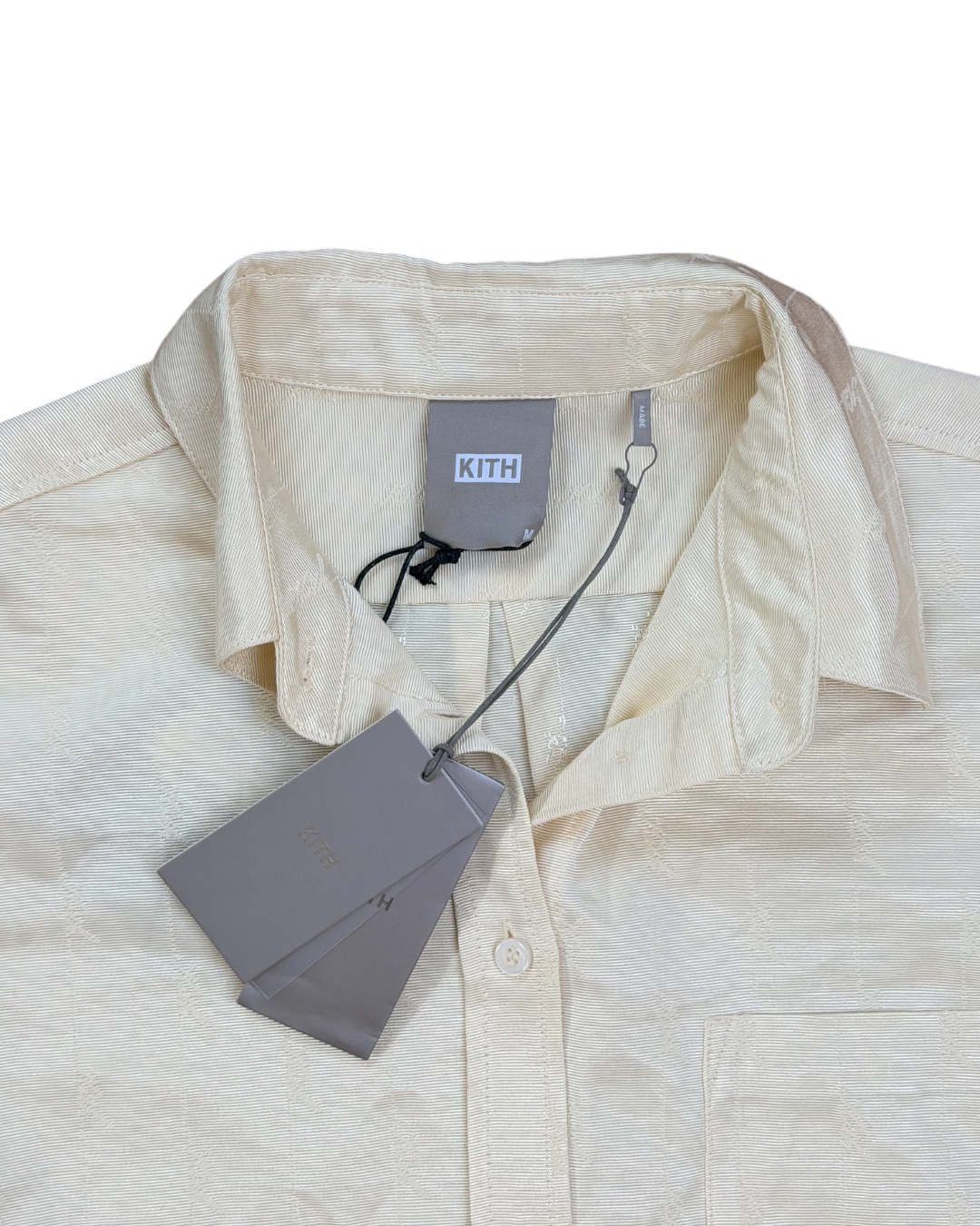 Kith Mini Logos Beige Shirt