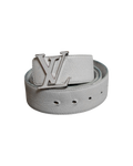LV White Reversible Belt