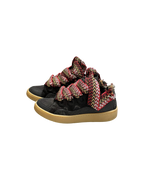 Lanvin Curb Sneaker Black Upper Multicolor thick laces