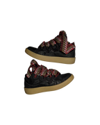 Lanvin Curb Sneaker Black Upper Multicolor thick laces