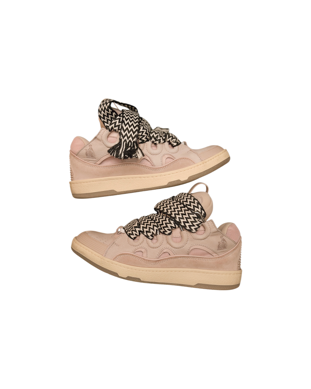 Lanvin Curb Sneakers Pale Pink