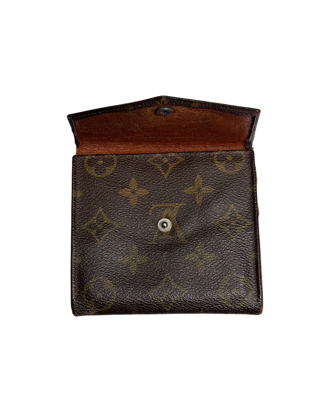 Louis Vuitton Bifold Wallet Monogram Leather Brown