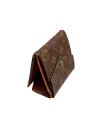 Louis Vuitton Bifold Wallet Monogram Leather Brown