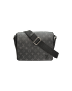 Louis Vuitton District Messenger Monogram Bag Black