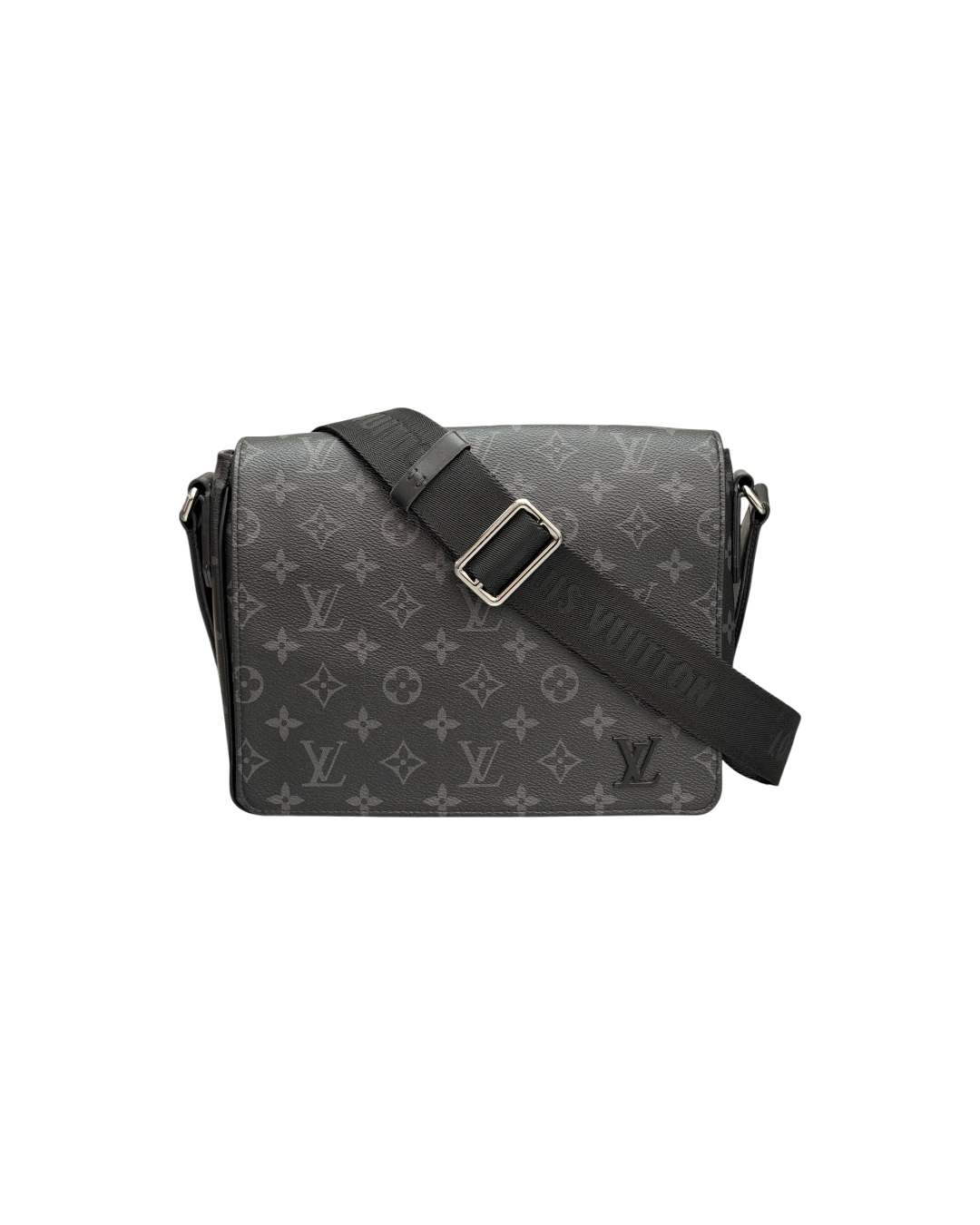 Louis Vuitton District Messenger Monogram Bag Black
