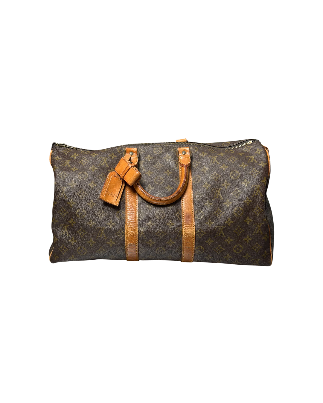 Louis Vuitton Keepall Duffle Bag Monogram Brown