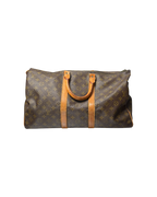 Louis Vuitton Keepall Duffle Bag Monogram Brown