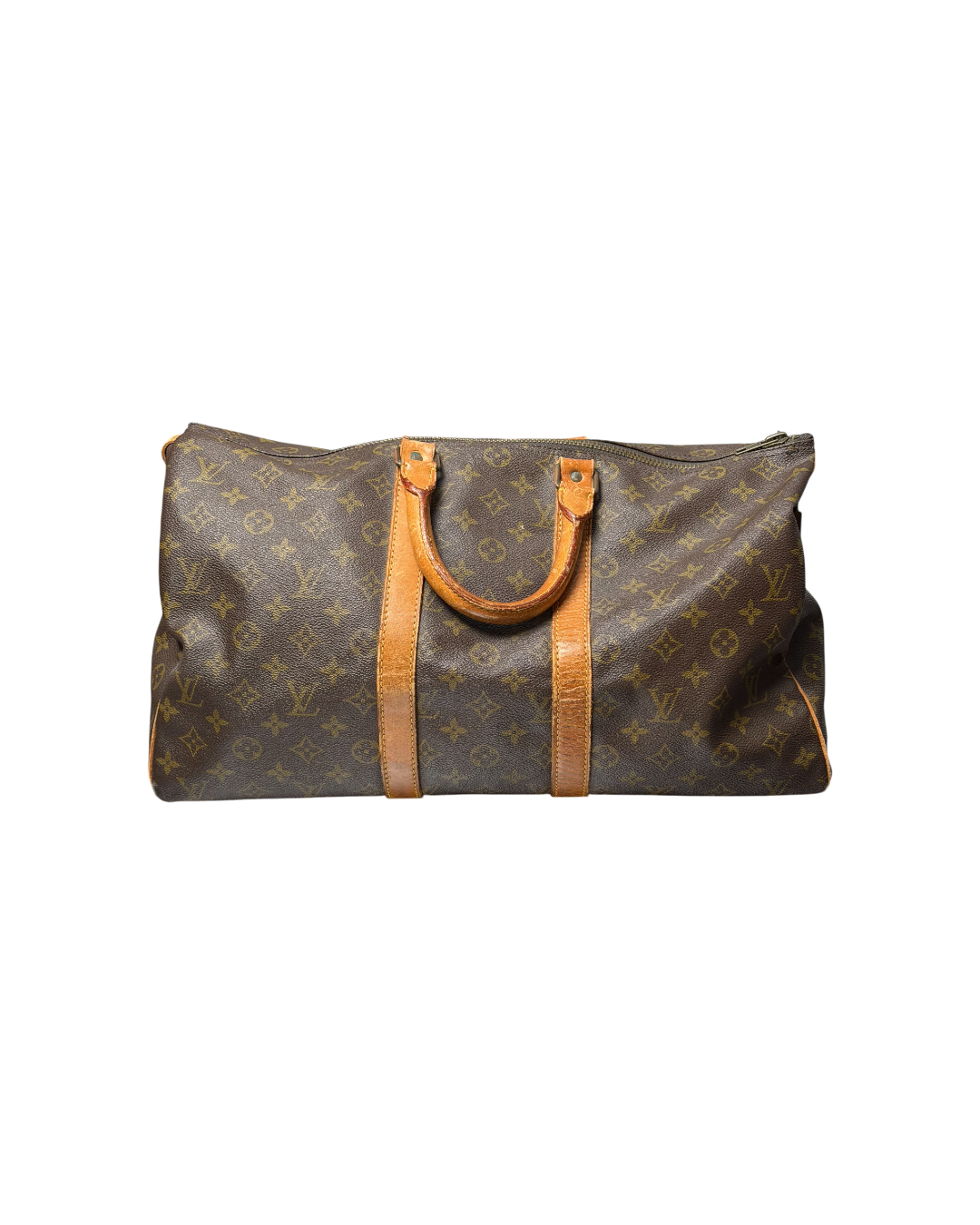 Louis Vuitton Keepall Duffle Bag Monogram Brown