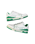 Louis Vuitton LV Trainer Vintage White Green