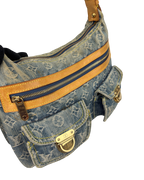 Louis Vuitton Monogram Denim Baggy PM Shoulder Bag