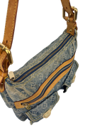 Louis Vuitton Monogram Denim Baggy PM Shoulder Bag