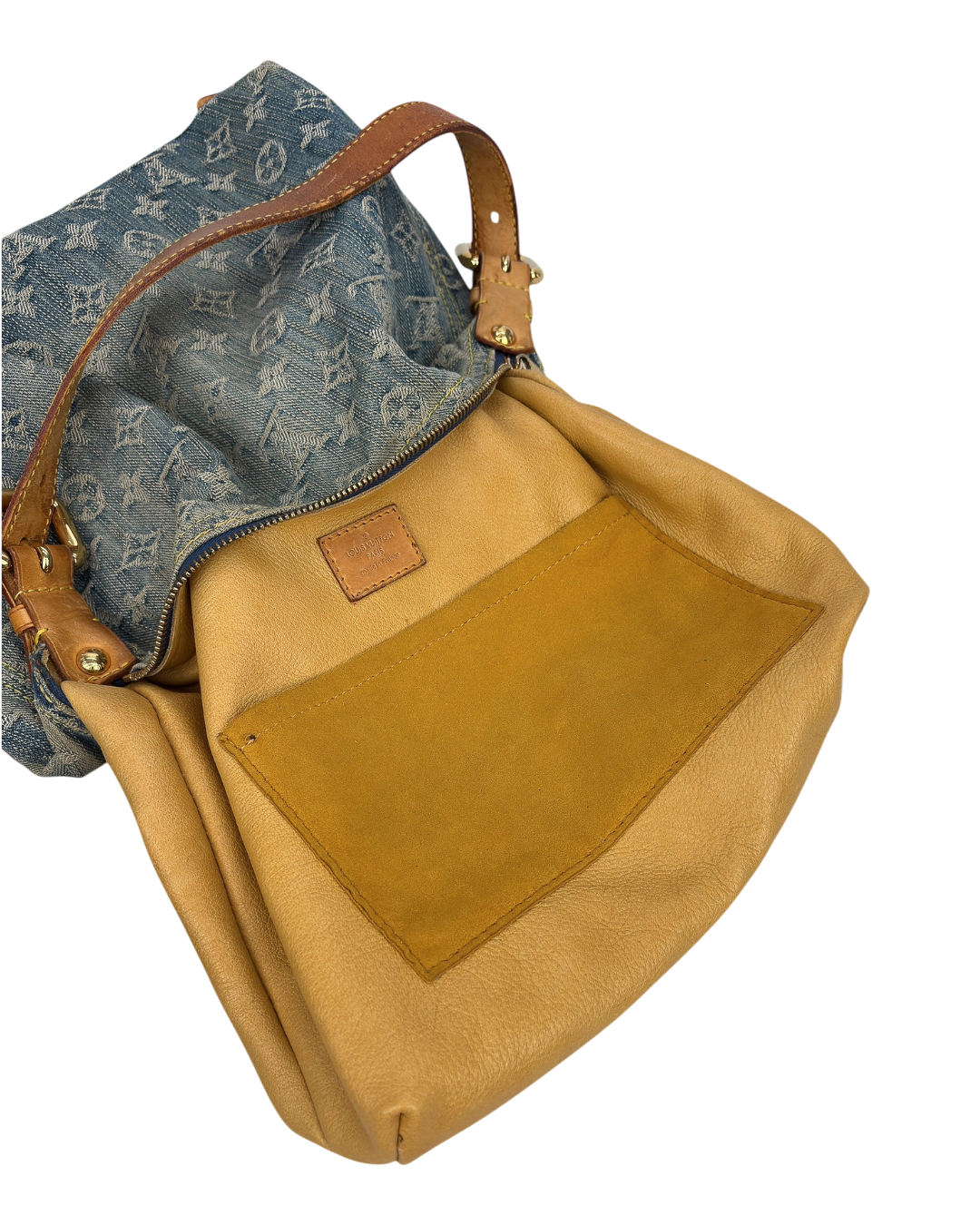 Louis Vuitton Monogram Denim Baggy PM Shoulder Bag