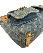 Louis Vuitton Monogram Denim Baggy PM Shoulder Bag