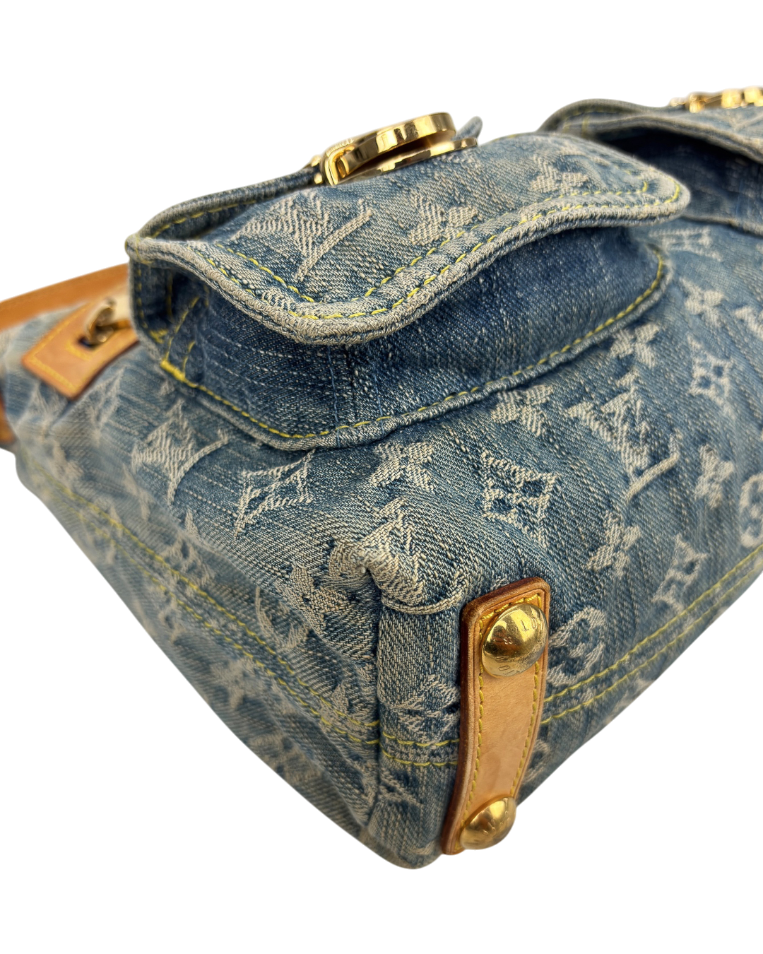 Louis Vuitton Monogram Denim Baggy PM Shoulder Bag
