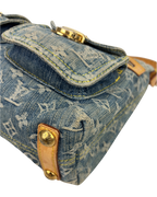 Louis Vuitton Monogram Denim Baggy PM Shoulder Bag