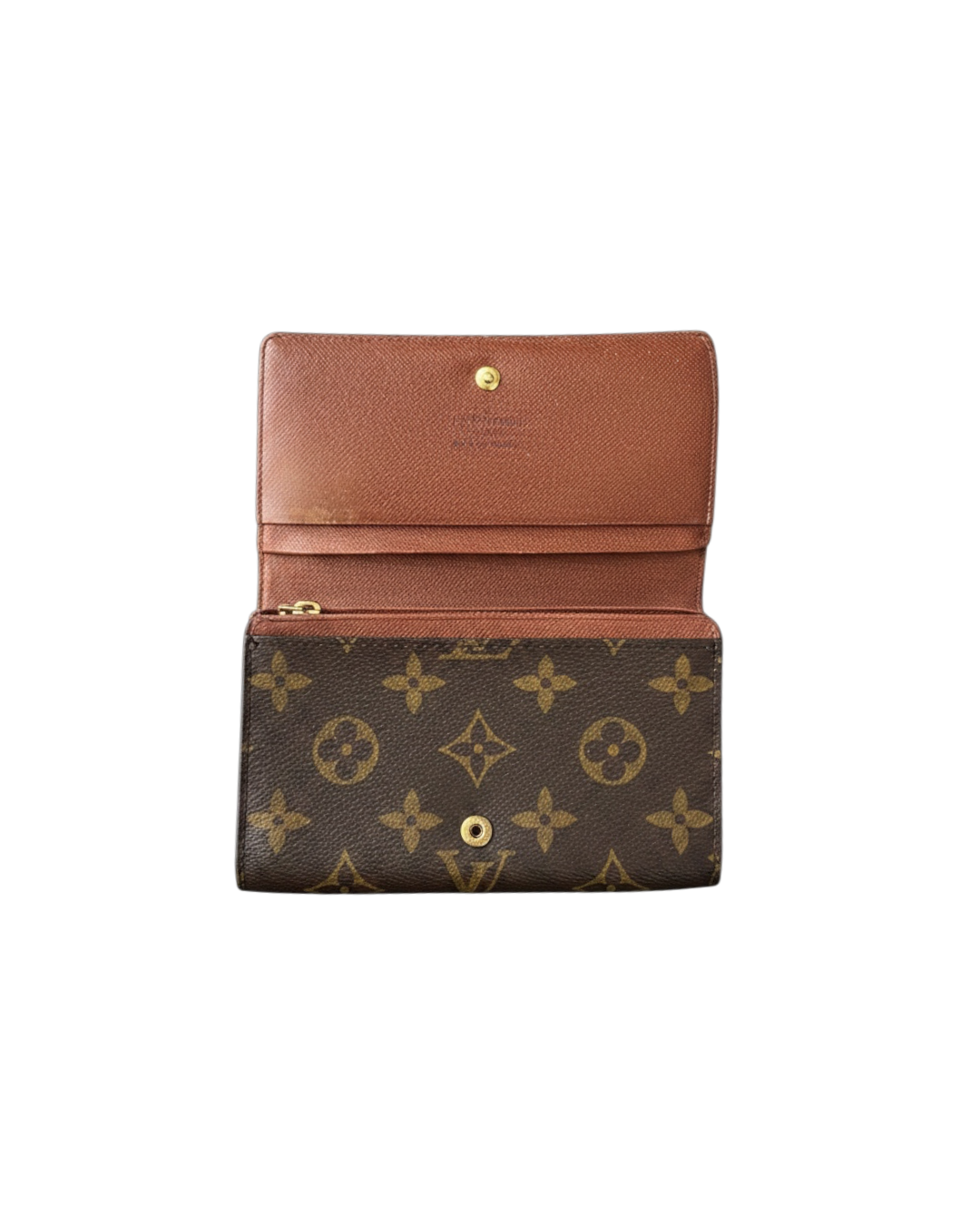 Louis Vuitton Monogram Porte-Monnaie Tresor Wallet