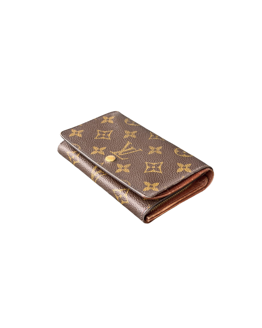 Louis Vuitton Monogram Porte-Monnaie Tresor Wallet
