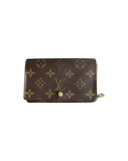 Louis Vuitton Monogramm Porte Monnaie Tresor Wallet