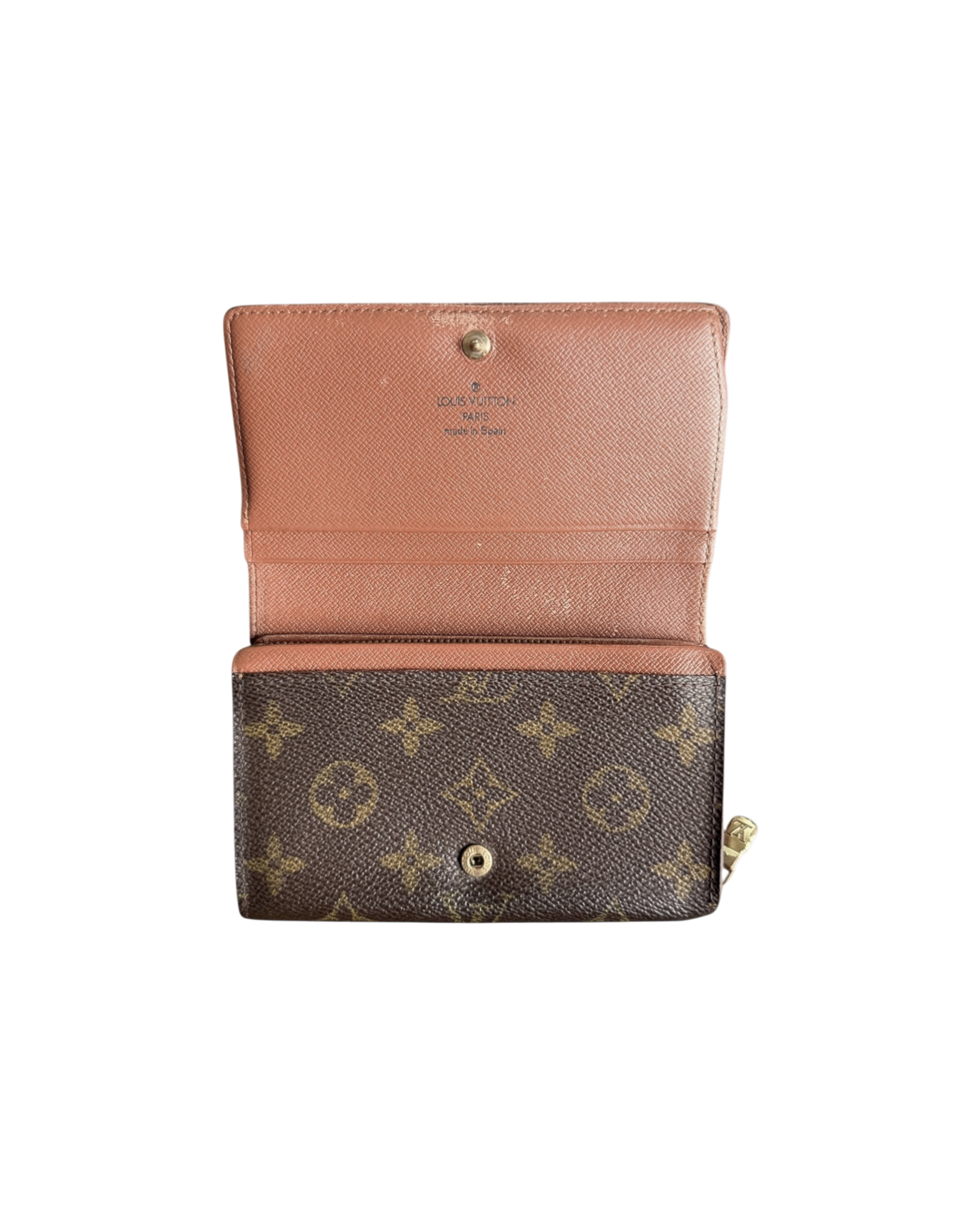 Louis Vuitton Monogramm Porte Monnaie Tresor Wallet