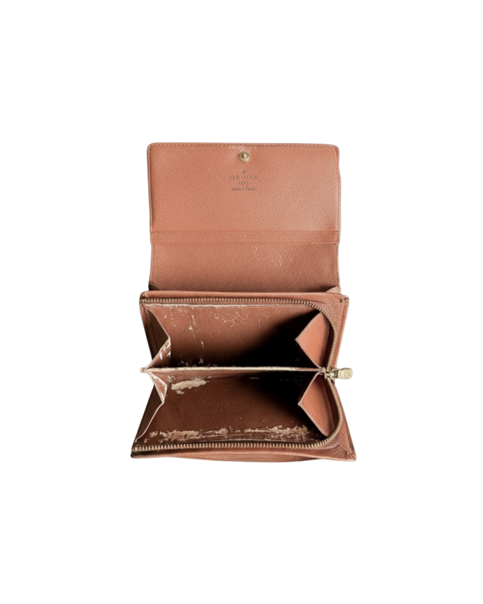 Louis Vuitton Monogramm Porte Monnaie Tresor Wallet