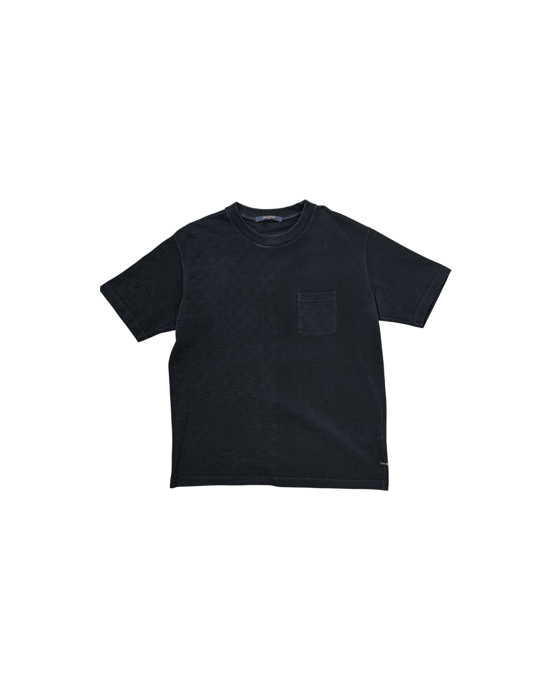 Louis Vuitton Pique Cotton T-Shirt Black