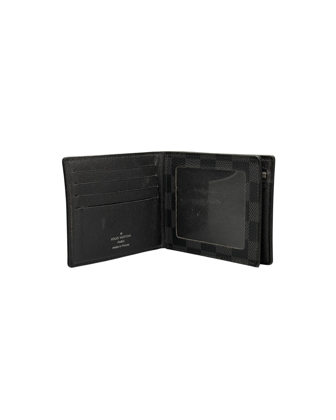 Louis Vuitton Slender Damier Wallet Black
