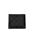 Louis Vuitton Slender Damier Wallet Black