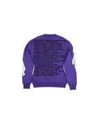 Louis Vuitton Studio Team Jacquard Crewneck Purple