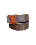 Louis Vuitton Virgil Abloh Belt Orange Buckle