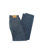 MCM Monogram Denim Pants