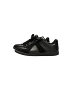 Maison Margiela Replica Black Mixed Leather Suede
