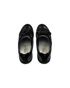 Maison Margiela Replica Black Mixed Leather Suede