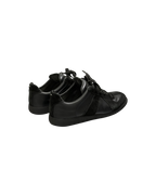 Maison Margiela Replica Black Mixed Leather Suede