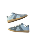 Maison Margiela Replica Grey Blue Suede Leather