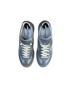 Maison Margiela Replica Grey Blue Suede Leather