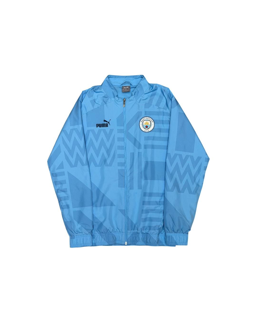 Manchester City Puma Baby Blue Track Jacket