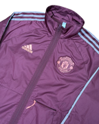 Manchester United Adidas Track Jacket Burgundy