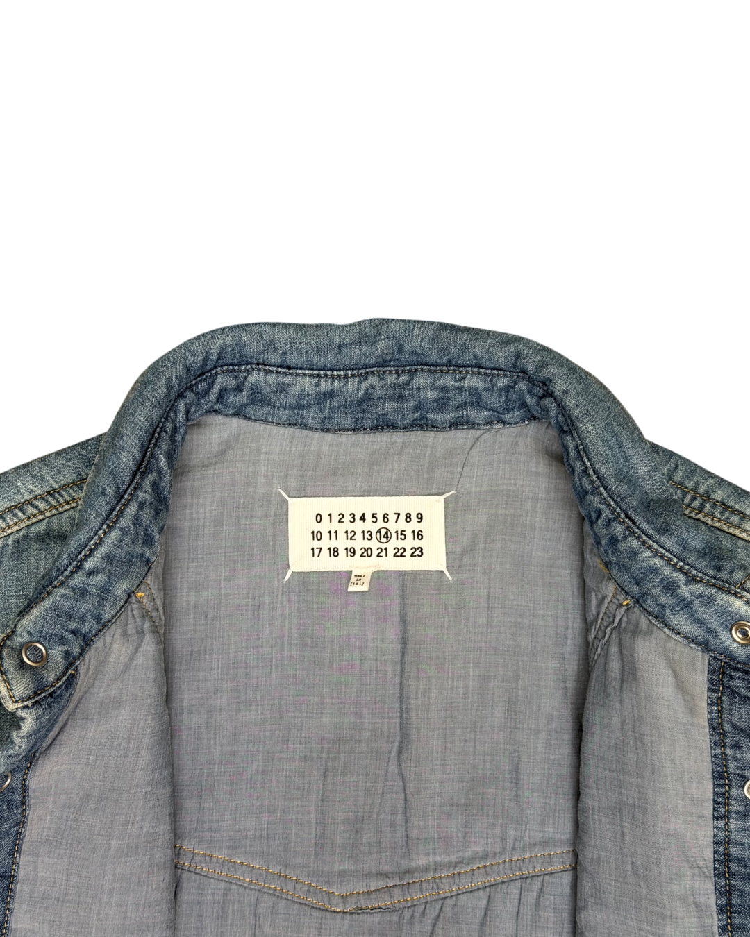 Margiela Jeans Coat Jacket Padded