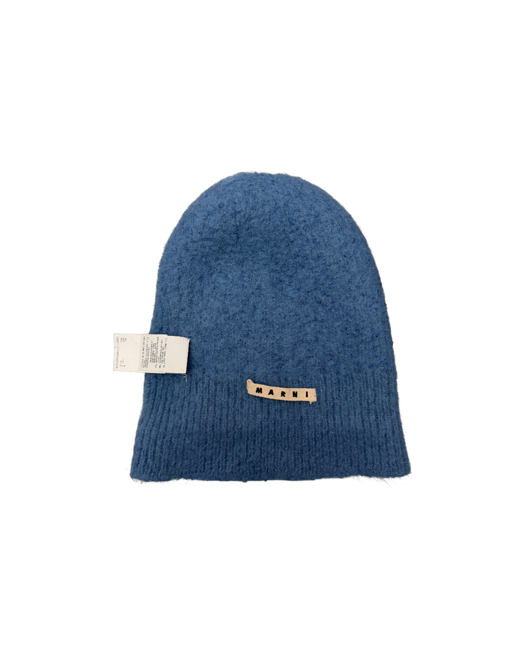 Marni Mohair Beanie Blue