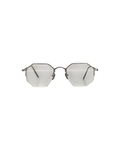 Massada Geometric Titanium Eyeglasses Silver