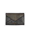 Miu Miu Textured Canvas Enveloppe Wallet Blue