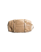 Miu Miu Vitello Leather Satchel Bag Brown